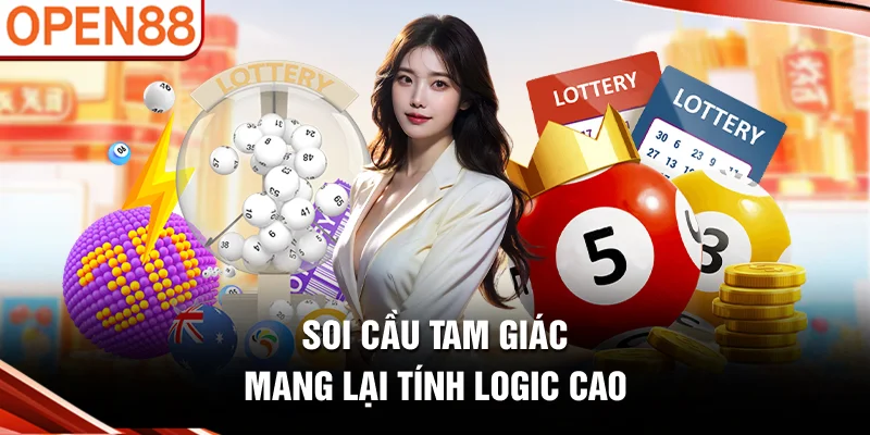 Soi cầu tam giác mang lại tính logic cao